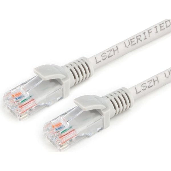 Cablexpert Патч-корд LSZH медный UTP кат.5e, 2м, литой, многожильный (серый) [PP30-2M]