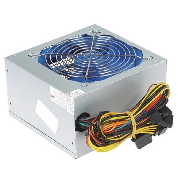 CROWN Блок питания  CM-PS450W smart  (20+4in, 120mm FAN, SATA*2, PATA(big Molex)*4, FDD*1, 4+4pin, Lines 1x12V OEM)
