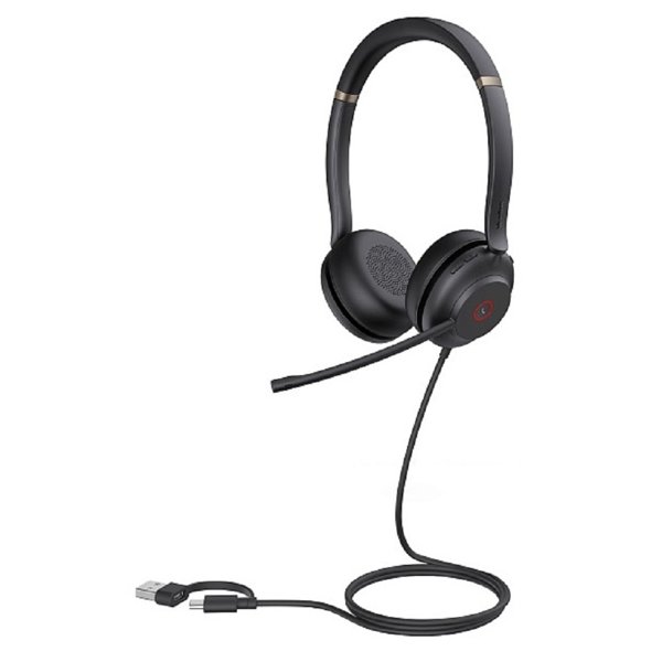 Yealink UH37 Dual UC USB-C/A Гарнитура проводная