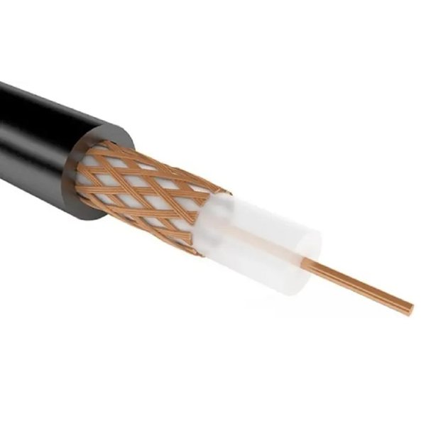 Rexant (01-2697) Кабель коаксиальный РК 75-4-11, 200м, черный