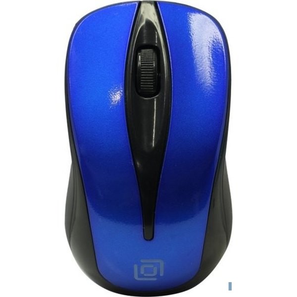 Oklick 675MW черный/синий оптическая (800dpi) беспроводная USB (2but) [1025918]