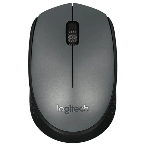 910-004646 Logitech Wireless Мышь беспроводная M170, Grey