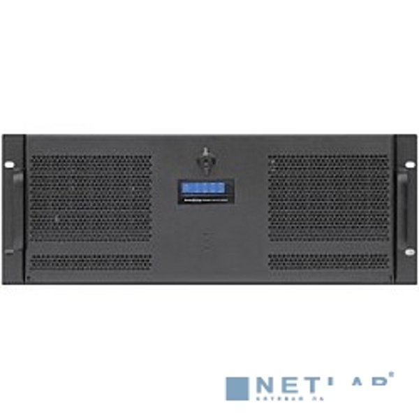 Procase GM438D-B-0 Корпус 4U Rack server case, черный, панель управления, без блока питания, глубина 380мм, MB 12"x13"