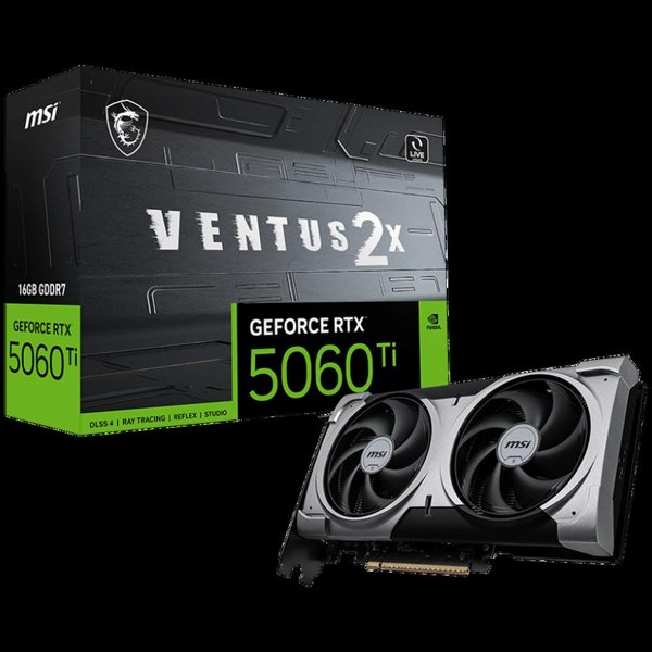 MSI RTX 5060 Ti 16G VENTUS 2X PLUS
