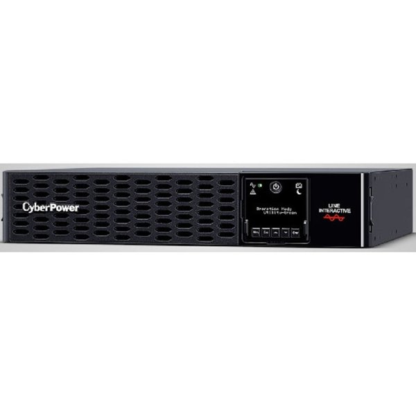 ИБП CyberPower PR1500ERTXL2U {Line-Interactive, 1500VA/1500W USB/RS-232/EPO/Dry contact/SNMPslot (10 С13) 4х9Ач NEW}