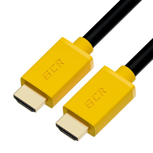 Greenconnect HDMI (m) 2.0 - HDMI (m) 2.0 15м жёлтый