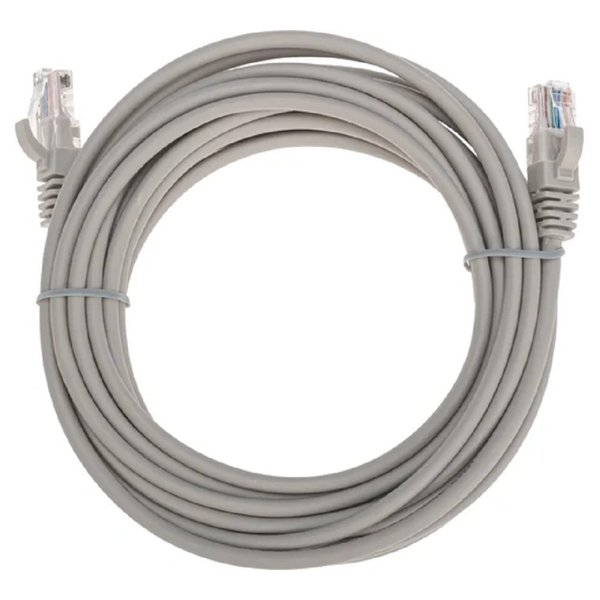 Rexant (02-0100-5) Патч-корд U/UTP, CAT 5e, RJ45-RJ45, 26AWG, LSZH, серый, 5м
