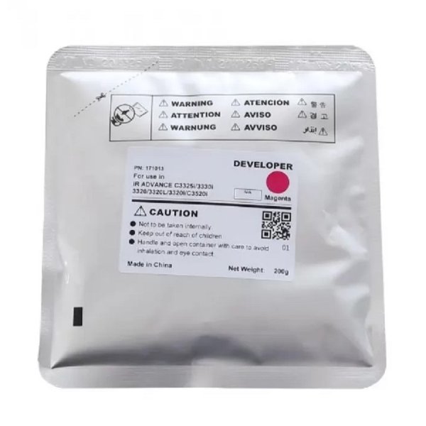 Девелопер для CANON iR ADVANCE C3320/3325i/3330/3525i/3530i (CET) Magenta, 200г, 240000 стр., CET171013