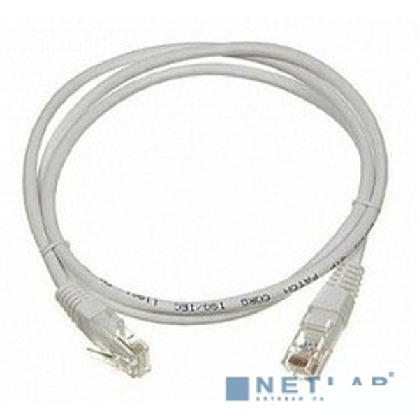 Патч-корд LANMASTER LSZH FTP кат.5e, 5.0 м, серый