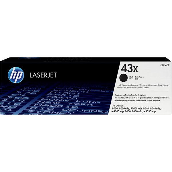 HP C8543X Картридж, Black {LJ  9000/9040/9050 (30000стр.)}