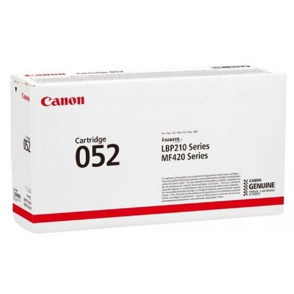 Canon Cartridge 052Bk 2199C002 Тонер-картридж для Canon MF421dw/426dw/428x/429x, LBP 212dw/214dw/215x (3100 стр.) чёрный