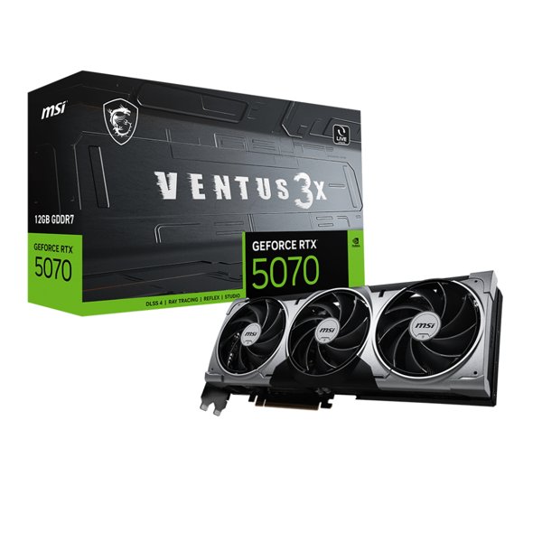 MSI GeForce RTX 5070 12G VENTUS 3X