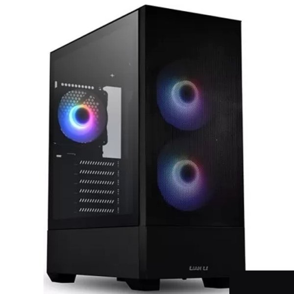 Корпус Lian-Li Lancool 205 Mesh черный без БП ATX 3x120mm 2x140mm 2xUSB3.0 audio bott PSU
