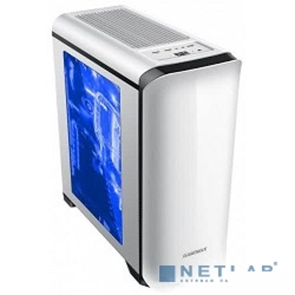 GameMax [H602W(B)] Корпус GameMax (голубая, без БП)