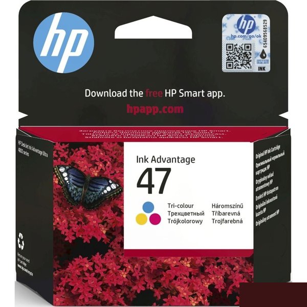 Картридж струйный HP 47 6ZD61AE многоцветный (700стр.) (14мл) для HP DJ IA Ultra 4828