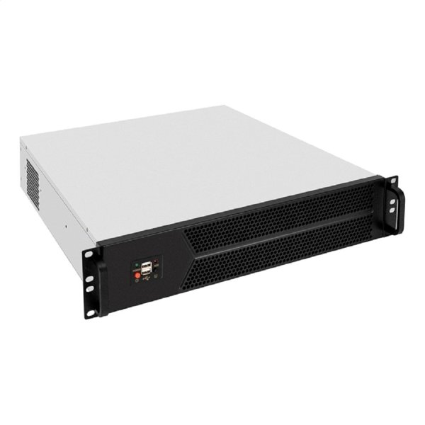 Exegate EX298484RUS Серверный корпус ExeGate Pro 2U450-06 <RM 19", высота 2U, глубина 450, БП 2U-1080ADS, 2*USB>