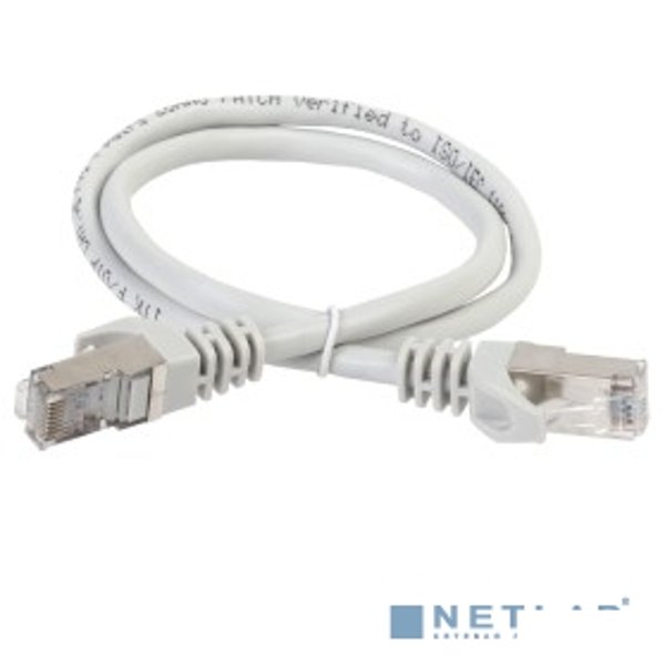 ITK PC01-C5EF-1M5 Коммутационный шнур (патч-корд), кат.5Е FTP, 1,5м, серый