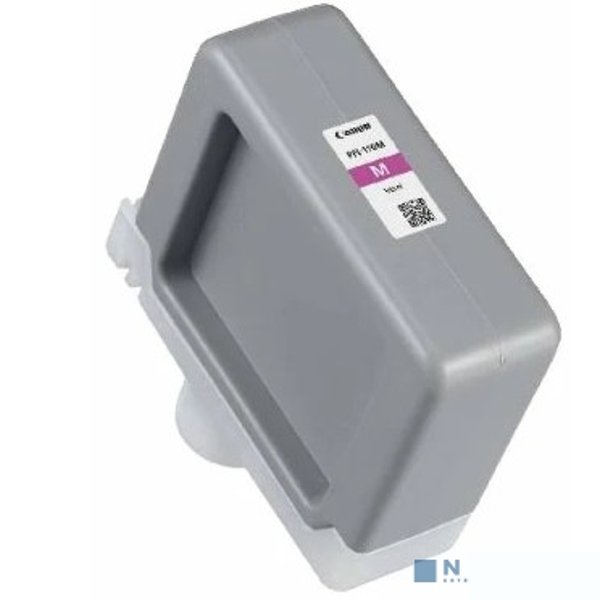 Картридж струйный Canon PFI-110 M 2366C001 пурпурный (160мл) для Canon TX-2000/3000/4000
