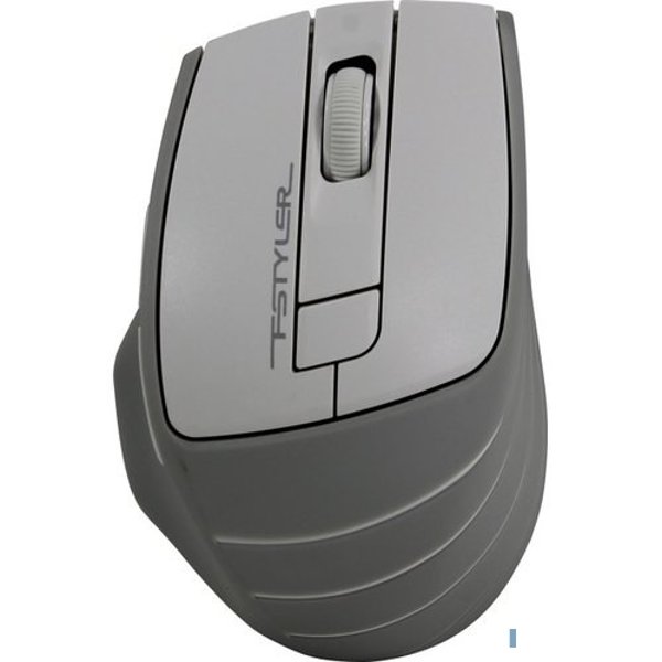 Мышь A4Tech Fstyler FG30 белый/серый оптическая (2000dpi) беспроводная USB (6but)