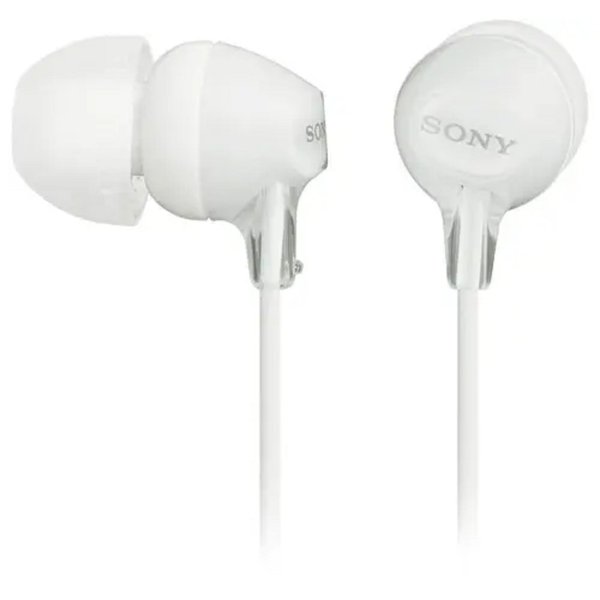 Sony MDR-EX15AP W Вкладыши-гарнитура закр.типа, белый