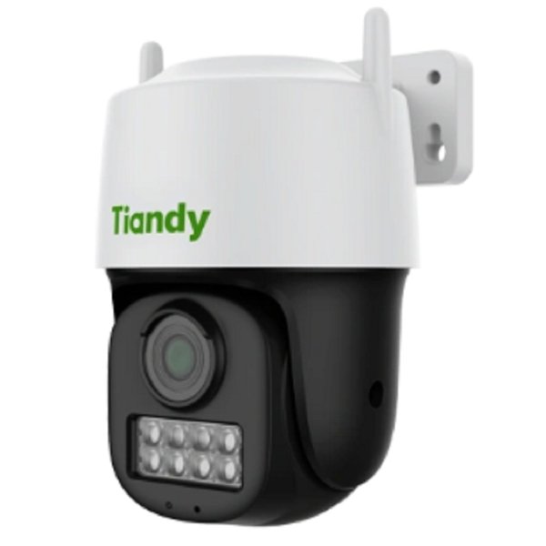 Tiandy TC-H333N Spec:I5W/C/WIFI/Eu/4mm/V4.2 компактная поворотная уличная, 3Мп, 2304х1296@20к/c, DWDR, цвет: 0.02лк, S+265, H.265(HP), S+264, H.264(HP, MP, BP), объектив 4мм, встроенные микрофон и дин