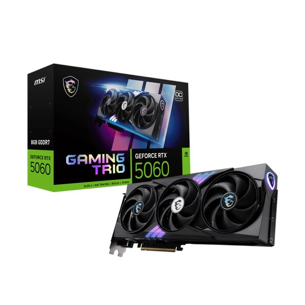 MSI GeForce RTX 5060 8G GAMING TRIO OC