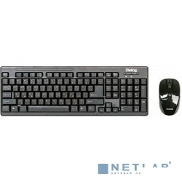 Dialog Клавиатура + мышка  KMROP-4010U Pointer RF 2.4G USB {Беспроводной набор , радиоклавиатура + опт. радиомышь 4D}