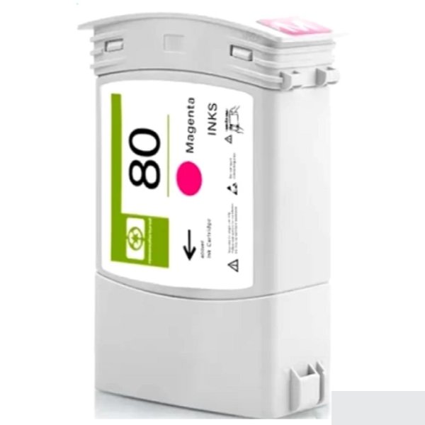 Струйный картридж NV Print 80 (NV-C4847A) Magenta для HP DesignJet 1050c, 1055cm (400 мл)