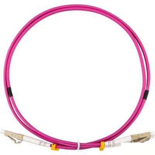 Rexant (50-2611-20) Патч-корд оптический многомодовый (MM) 50/125 OM4 разъемы zip-cord LC/UPC-LC/UPC 3мм Duplex LSZH 20м