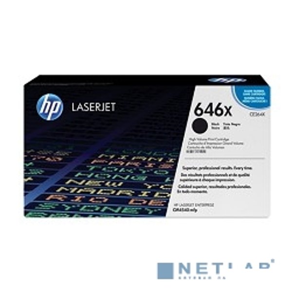 HP CE264X Картридж ,Black{CLJ CM4540, Black, (17000стр.)}