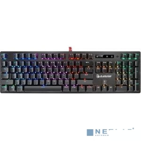 Клавиатура A4Tech Bloody B820R Blue S механическая черный USB for gamer LED (B820R BLACK (BLUE SWITC