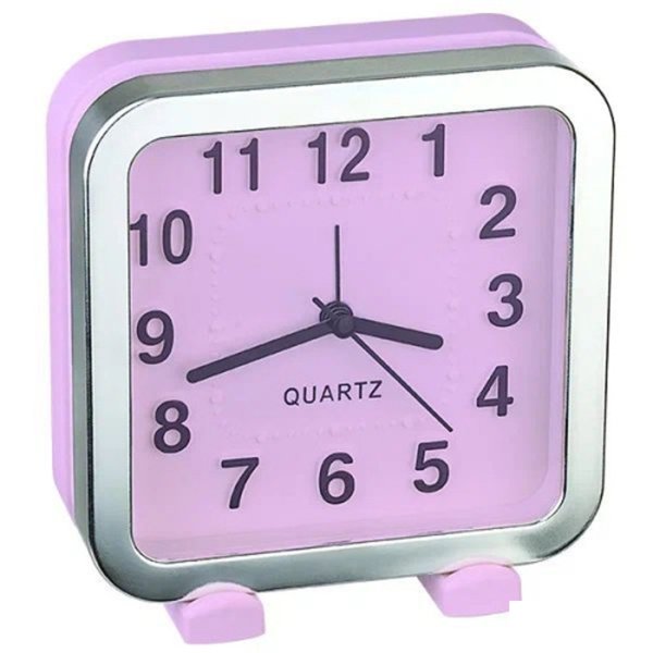 Perfeo Quartz часы-будильник "PF-TC-018", круглые 13*13 см, белый