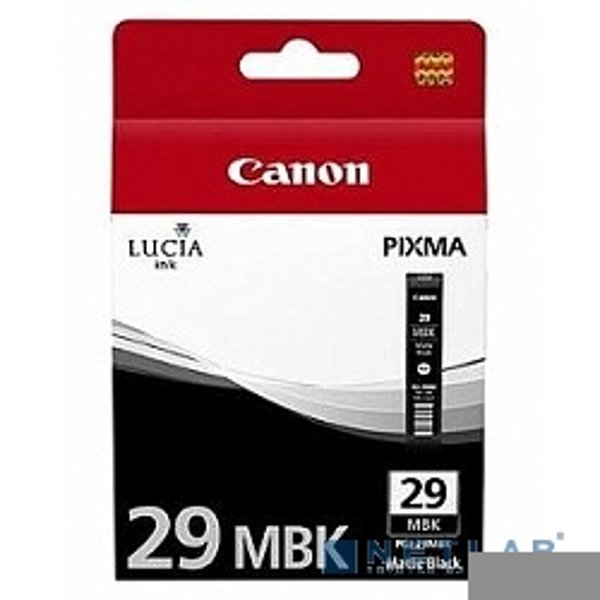 Canon PGI-29MBK 4868B001 Картридж для  Pixma Pro 1, Черный