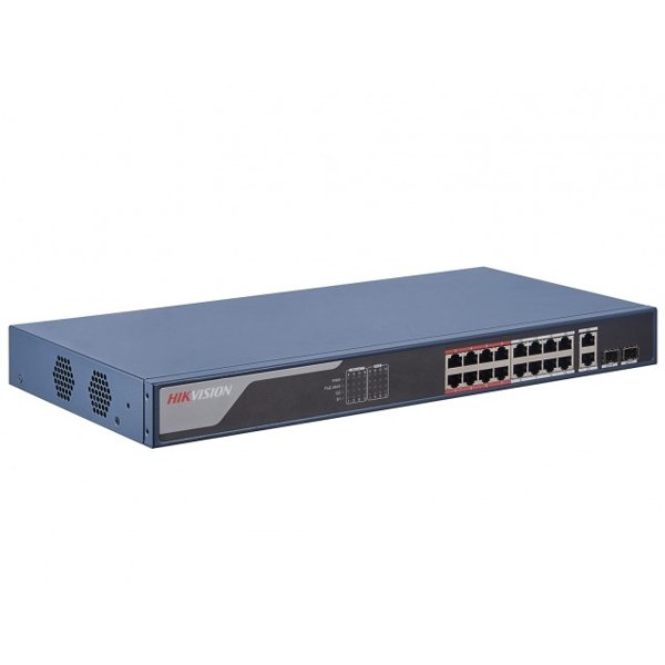 HIKVISION DS-3E1318P-EI 16x100Mb 2G 16PoE+ 230W Коммутатор управляемый