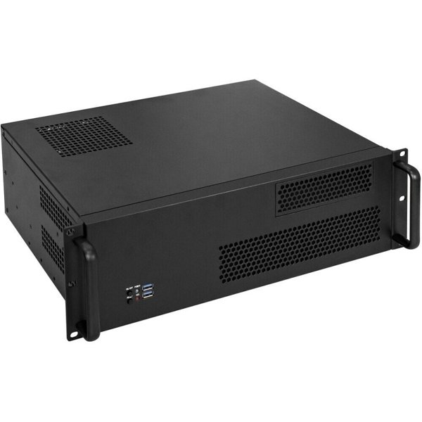 Exegate EX293672RUS Серверный корпус ExeGate Pro 3U330-02 <RM 19", высота 3U, глубина 330, БП 1100PPH-SE 80 PLUS® Bronze, USB>