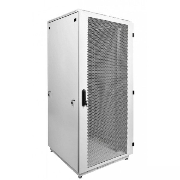 ЦМО Шкаф телекоммуникационный напольный 48U (600 x 800) дверь перфорированная, 2шт., ШТК-М-48.6.8-44АА