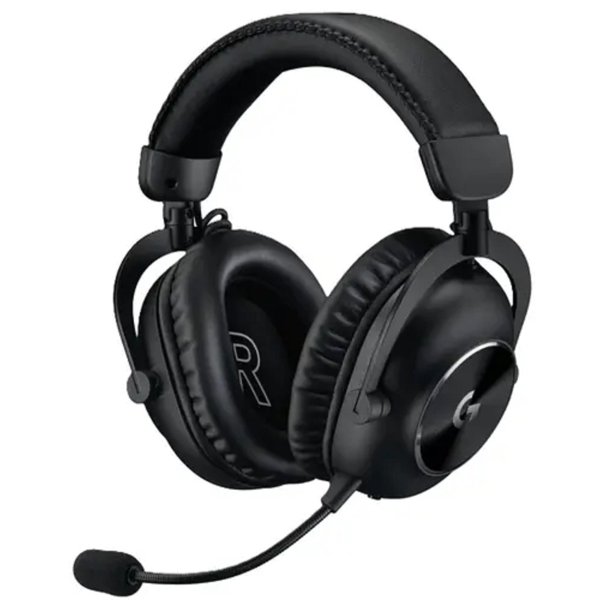 Наушники с микрофоном Logitech G Pro X 2 Lightspeed черный мониторные BT/Radio/3.5mm оголовье (981-001265)