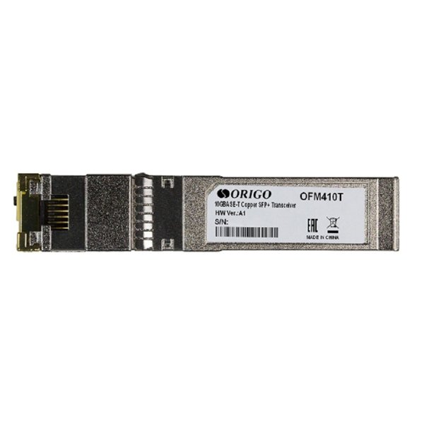 ORIGO OFM410T/A1A Трансивер SFP+, 10GBase-T (RJ45), до 30м