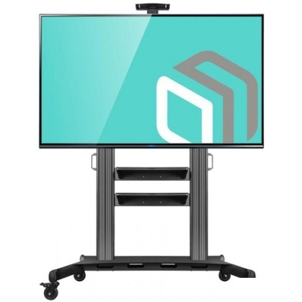 ONKRON TS2811 стойка для телевизора с кронштейном 60"-100", мобильная, чёрная