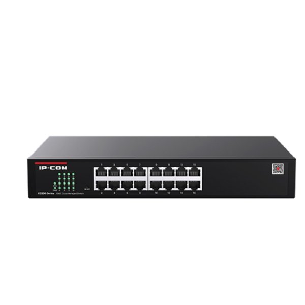 IP-COM G2216D WEB Smart Коммутатор настольный 16-Ports 10/100/1000 Base-T Gigabit Switch