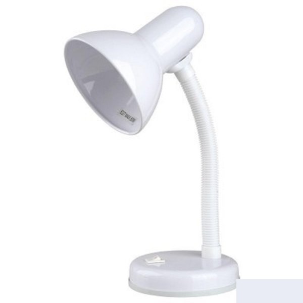Camelion KD-301 С01 белый (Светильник настольный,230V 40...60W)