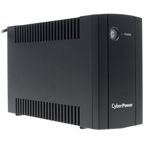 ИБП CyberPower UTI875E {Line-Interactive, Tower, 875VA/425W (2 EURO) 12В/5,5 Ач х 1}