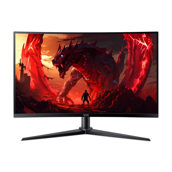 LCD Acer 27" XZ270UX6bmiiphx {VA Curved 2560x1440 220Hz 1/0.5ms 250cd HDMI2.1 DisplayPort1.4 2x2W FreeSync(Premium) HAS VESA}