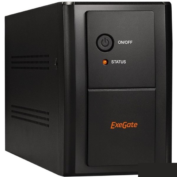 Exegate EP285527RUS ИБП ExeGate SpecialPro UNB-2200.LED.AVR.EURO.RJ.USB <2200VA/1300W, LED, AVR, 4 евророзетки, RJ45/11, USB, Black>