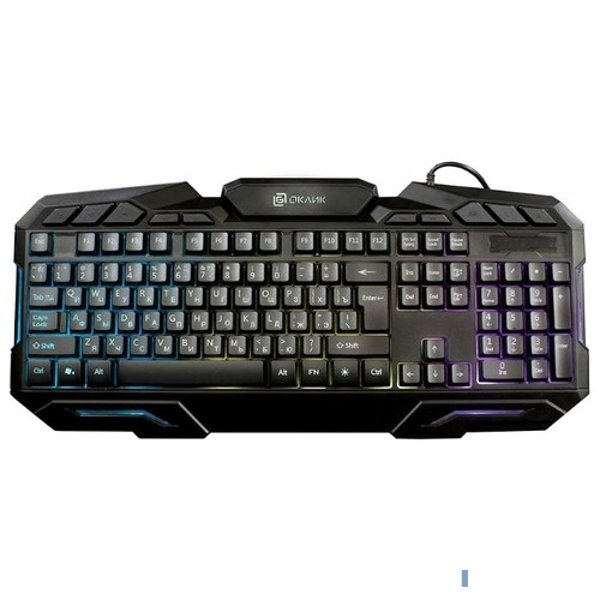 Клавиатура Oklick 700G Dynasty черный USB Multimedia Gamer LED [1061657]