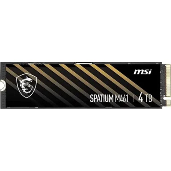 Твердотельный накопитель SSD MSI M.2 4TB PCIe 4.0 NVMe  SPATIUM M461