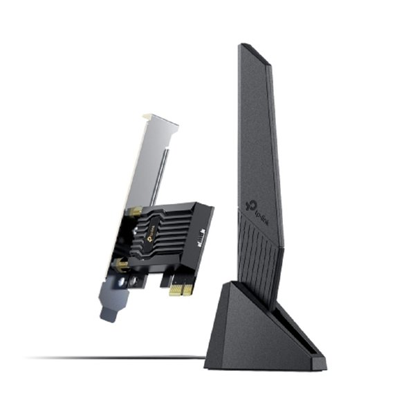 TP-Link Archer TXE73E AXE5400 Трехдиапазонный беспроводной PCI Express-адаптер Wi-Fi 6E с поддержкой Bluetooth 5.3