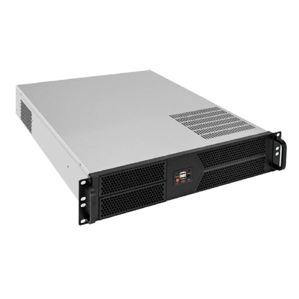 Exegate EX298446RUS Серверный корпус ExeGate Pro 2U550-04 <RM 19", высота 2U, глубина 550, БП 800ADS, 2*USB>