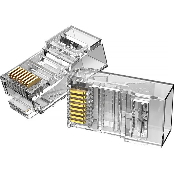 Коннектор Vention RJ45 (8p8c), cat. 6, под витую пару (10шт.) (IDDR0-10)
