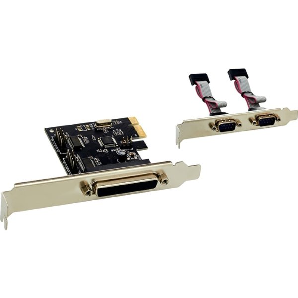 Exegate EX281226RUS Контроллер EXE-303 PCI-E, 2*COM port + 1*LPT (OEM)